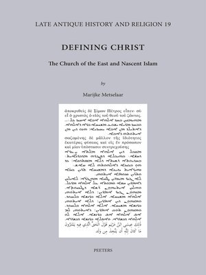 cover image of Defining Christ